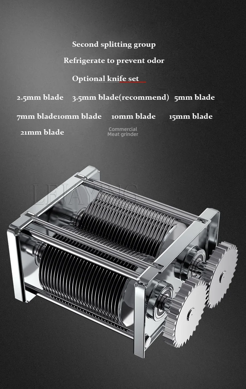 Description Picture 5 of itemElectric Meat Grinder Cutter Kitchen Chopper Electric Mincer Food Processors Vegetable Shredded Machine Automatic Meat Slicer