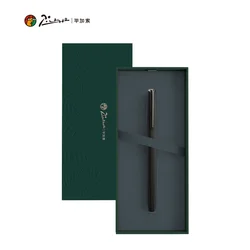 Elegant Picasso Pimio Luxury Fountain Pen - Cute Metal Design with 0.5MM EF Nib - EF (Black Pen)