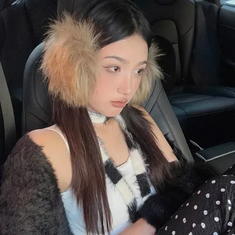 00s archive l.g.b. fur earmuffs y2k 耳当て FL24_MuffM_8424515_Iceland_Wom
