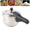 Stove Pressure Cooker Explosion Proof Pressure Cooker Security Handle Stainless Steel 80KPA Anti Blocking Cover for Restaurant 3