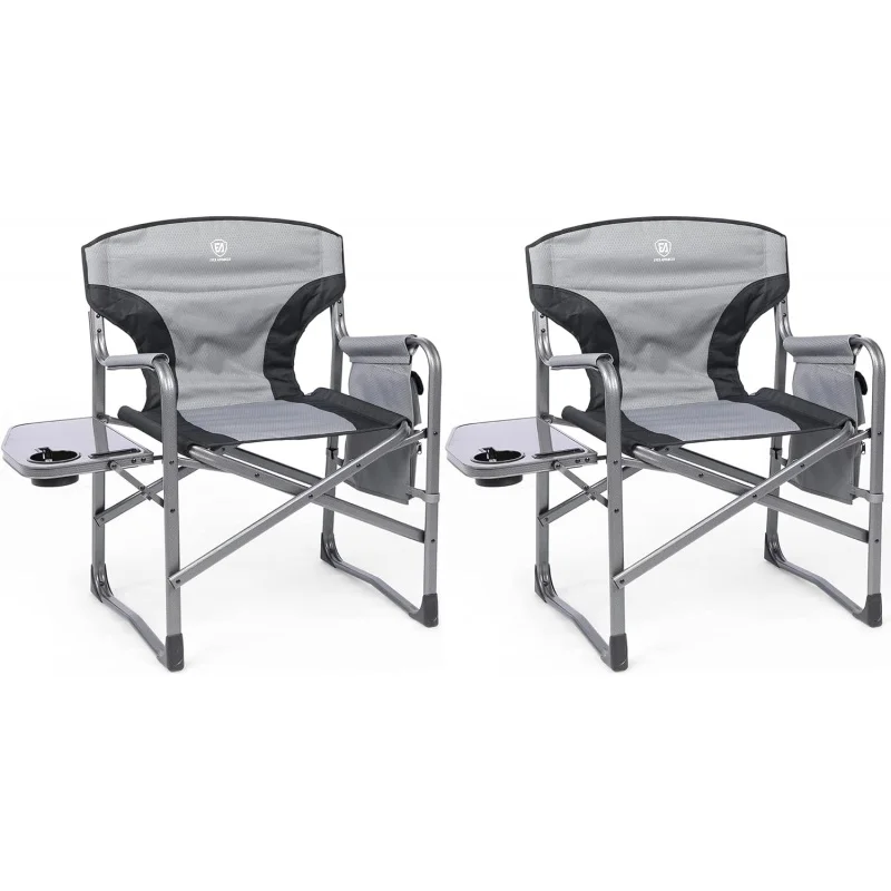 EVERADVANCEDLightweightFoldingDirectorsChairsOutdoorAluminum