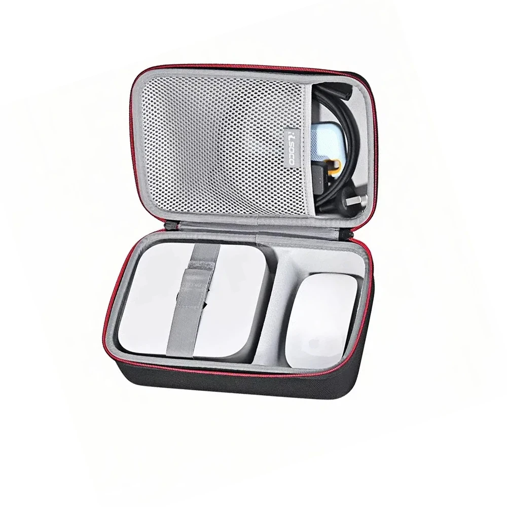 Apple 2024 Mac Mini Masaüstü Bilgisayar için M4 Pro çip/M4 çip, Mac Mini Sert Seyahat Çantası ile Koruyucu Sert Kılıf