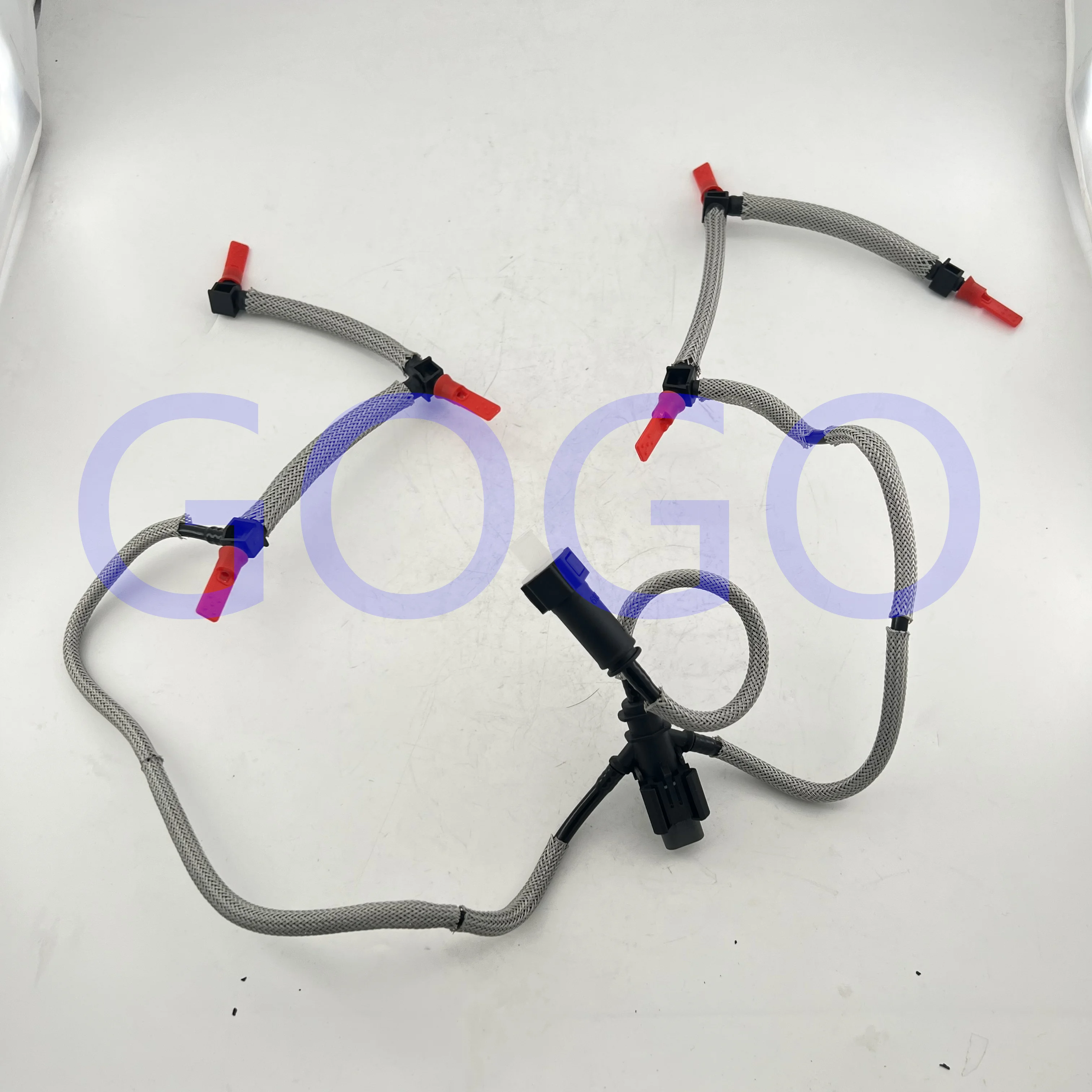 LEAK OFF PIPE TUBE & SENSOR for LAND ROVER RANGE SPORT LR3 LR4 2.7L V6 Engines 1386505 With diesel injector tubing