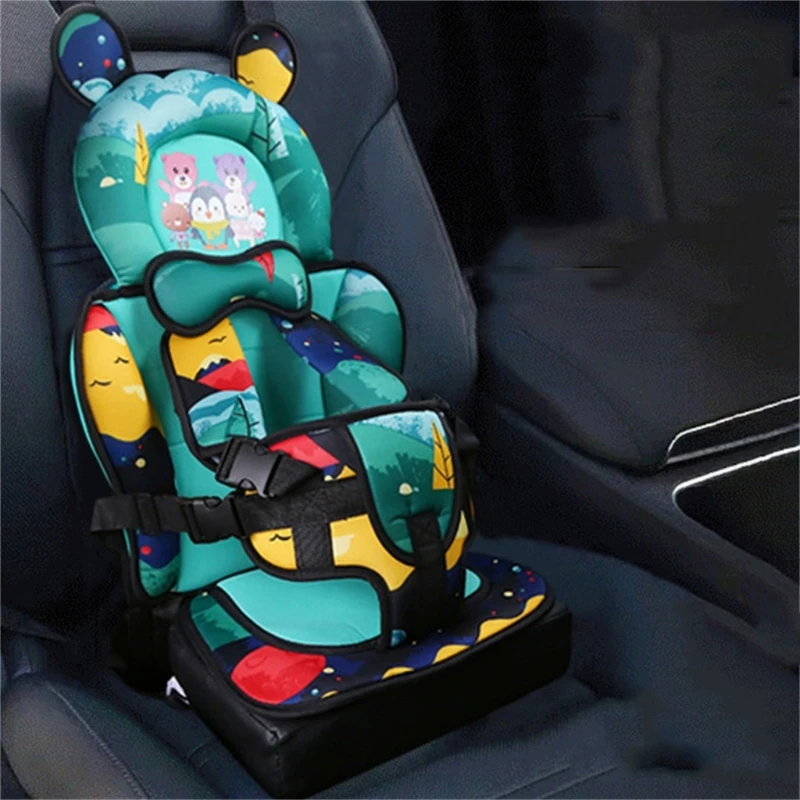 Travel Friendly Baby Seats Cushions with Secure Belt for Car Strollers Chairs