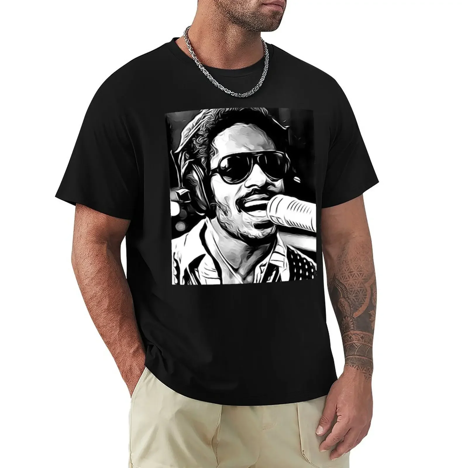

Stevie Wonder T-Shirt oversizeds for a boy new edition t shirts men