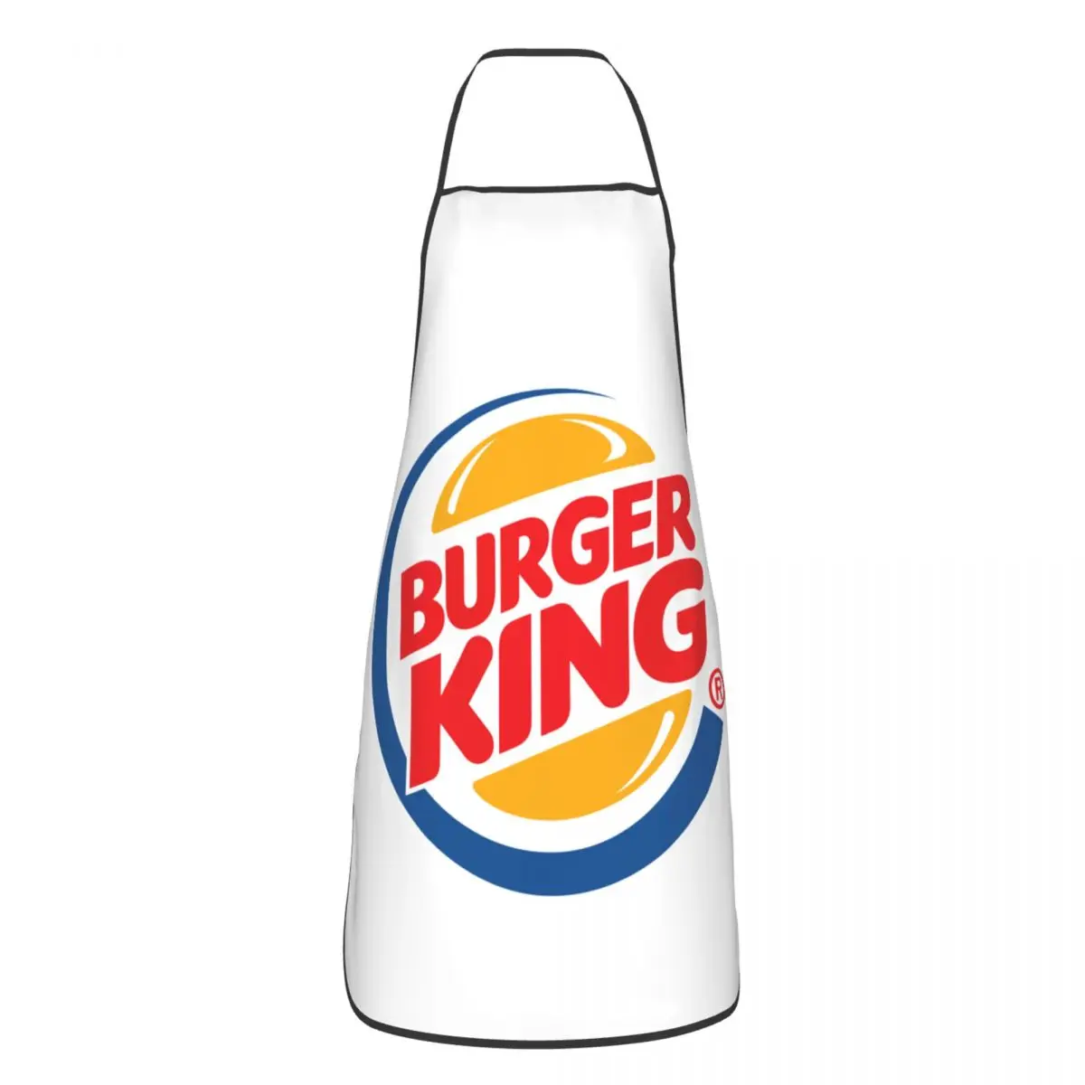 

Burger King Apron Women Men Unisex Bib Kitchen Cooking Tablier Cuisine Chef Painting