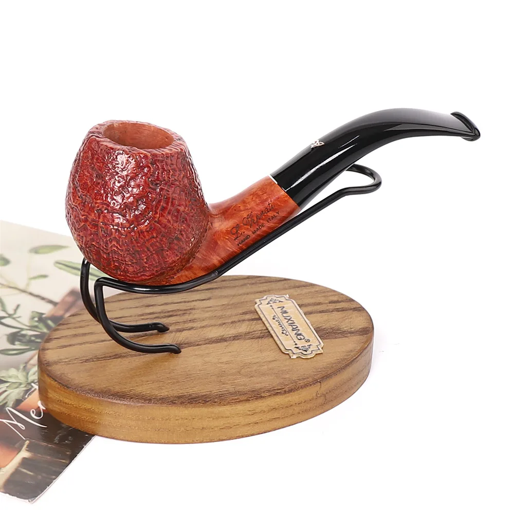 Smoking Accessories Tobacco Pipe Tobacco Smoking Accessories Smoking Pipe JIBILL tobacco pipe wooden rack zelkova wooden rack one position pipe smoking solid wood