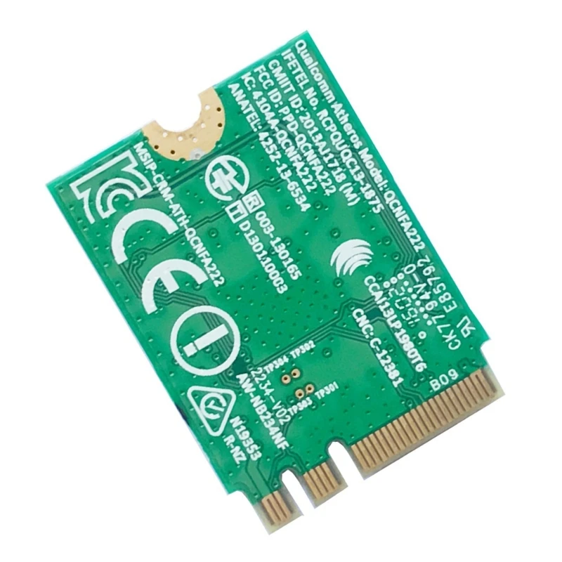 무선 어댑터 Atheros QCNFA222 AW-NB234NF M.2-NGFF 호환 노트북 데스크탑용 무선 네트워크 카드