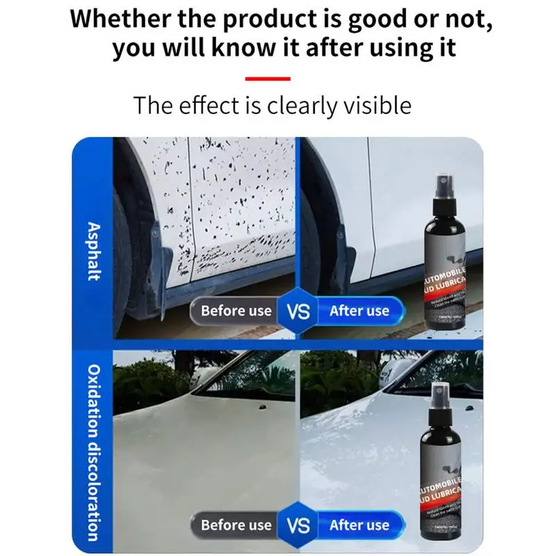 Clay Bar Lubricant 100ml Synthetic Lubricant Detailer Spray Stain Remover Car Supplies For Clayblock & Car Detailing Clay
