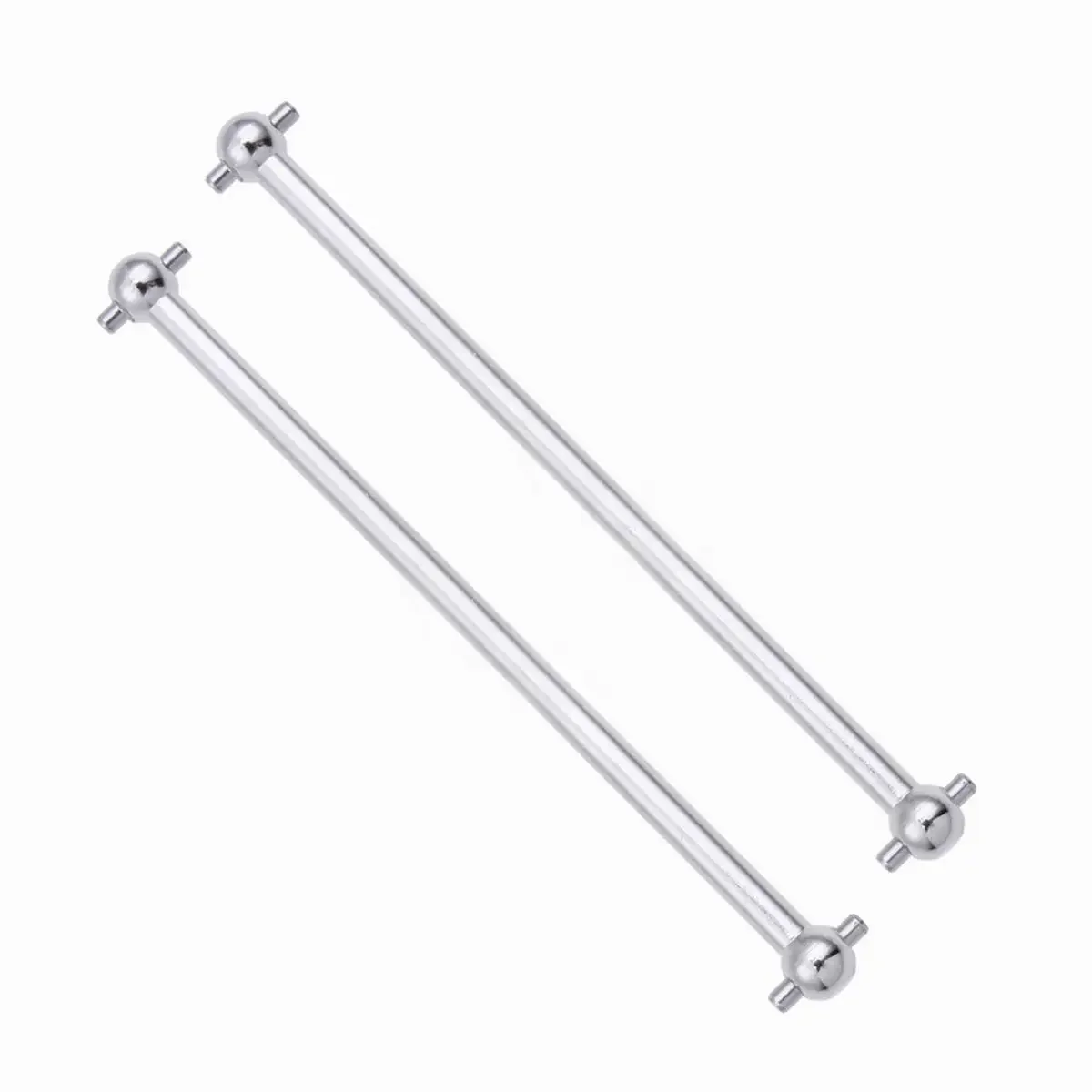 Amortisseurs RC 1/10 101mm, parfait pour votre voiture radiocommandée, montrant les ressorts et embouts.