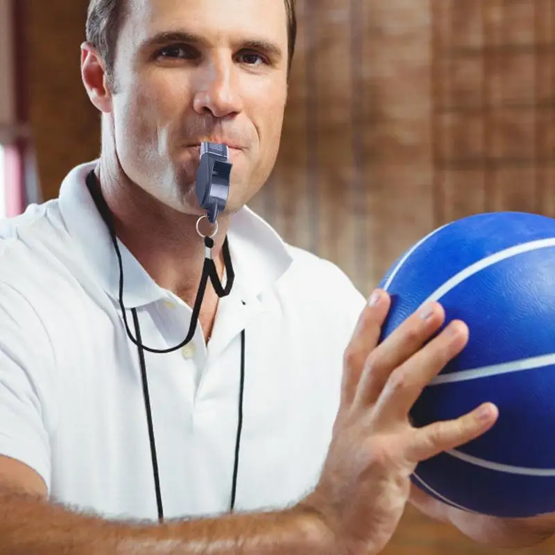 Referee Whistle High Decibel Sports Referee Classic Whistle Sports Whistles with Lanyard Loud Crisp Sound Dolphin