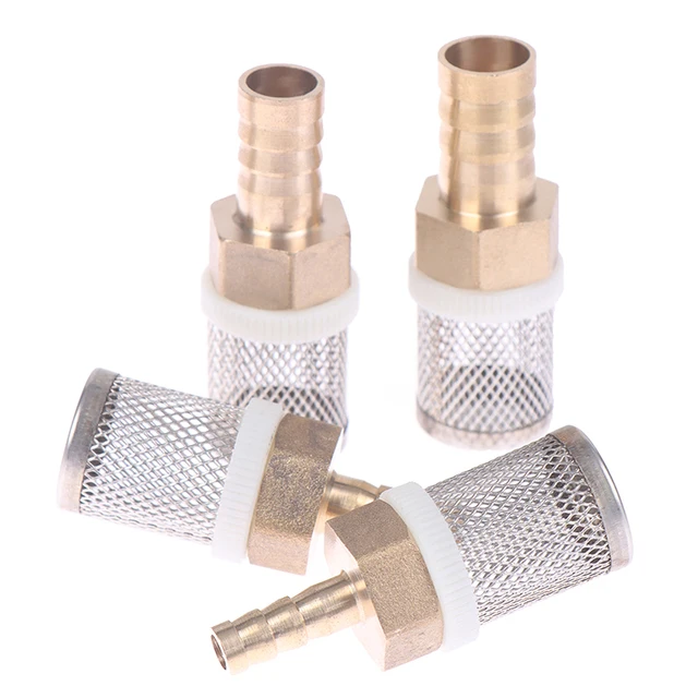 1Pc 6 Mm-19 Mm Tömlőszűrő Autó Mosó Kerti Öntözőszűrő Sárgaréz Szűrő Permetező Szivattyú Háló Rozsdamentes Acél Hálószűrő - Image 3