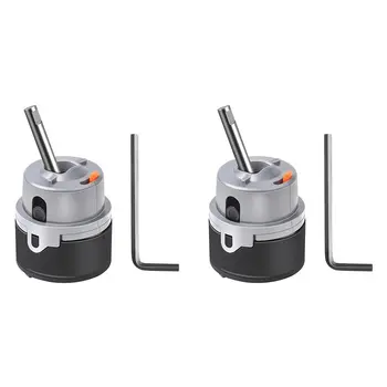 อะไหล่เปลี่ยนไส้กรอง 2X RP50587 สำหรับก๊อกน้ำแบบก้านเดียวในครัวและห้องน้ำ รุ่นปี 2025 ใช้ได้กับก๊อกน้ำทรงสามเหลี่ยมทั่วไป 1