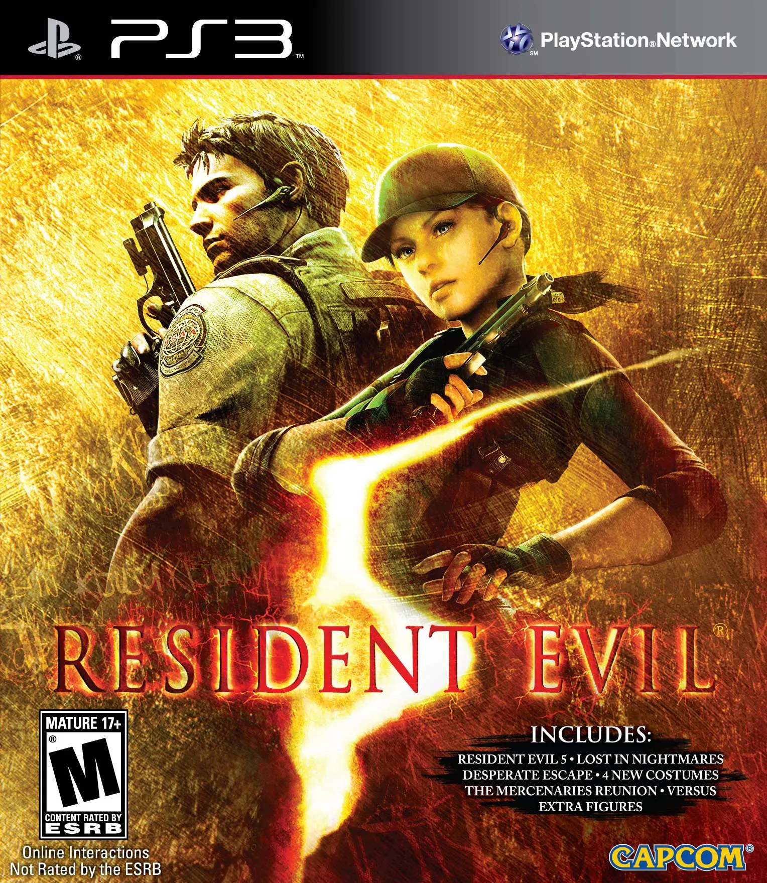 Resident Evil 5 Gold Edition Ps3 Disk Version Controller Per Videogiochi Console Per Console Gamepad Command Super
