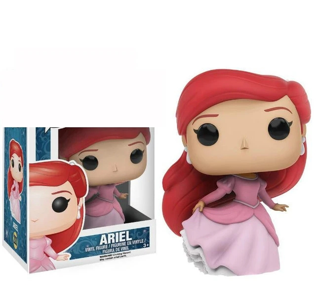 Funko Pop – Figurine La Belle Et La Bête Ariel, Cadeau Pour Enfants,  Nouvelle Collection, #220 Belle #221 Raiponce #223 Princesse Tiana #224  Cendrillon #222 - Action & Figurines - AliExpress