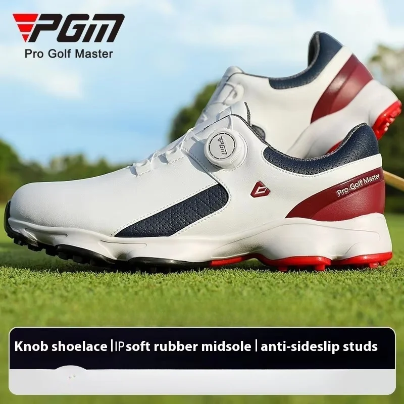 PGM XZ379 Golf Shoes Men's Comfortable Cushioned Sports Shoes Buckle Men's Anti Slip Golf