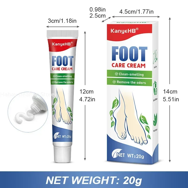 Deodorant Ointment Foot Athlete's Foot Ointment Feet Odor Care Cream Fungal Treatment Clean-smelling Beleza E Sa&uacute;de