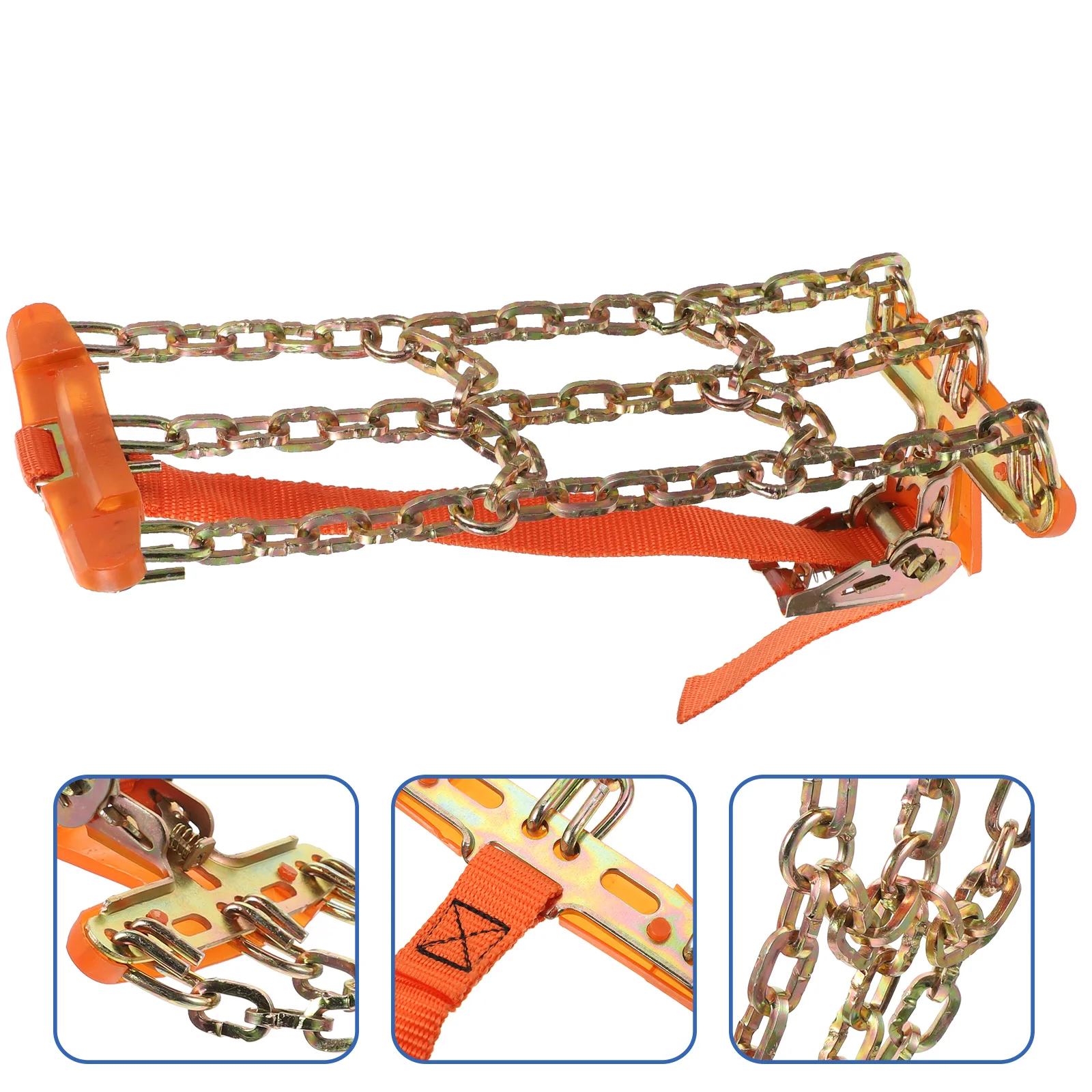 

Universal Tyre Snow Chains Anti-skid Vehicles Safe Snow Chains Tire Wheel Chain