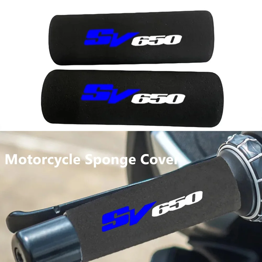 Moto Spugna Grip Antiurto Manubrio Grip Copertura In Spugna Per Suzuki Sv 650 Sv650 S Sv650 R Suzuki Sv650 X 2000-2023