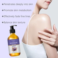 Huile essentielle de lavande hydratante pour le corps, lissage de la peau, doux, soulagement du Stress, douleurs musculaires, aide au sommeil, Spa, huile de Massage relaxante 3