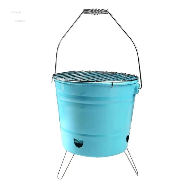 Vidéki Téli Tűz Gödrök Tűzfa Melegítő Faszén Fűtő Kályha Háztartás Grillezett Brazier Kültéri Kemping Kemence Máglya - Image 4