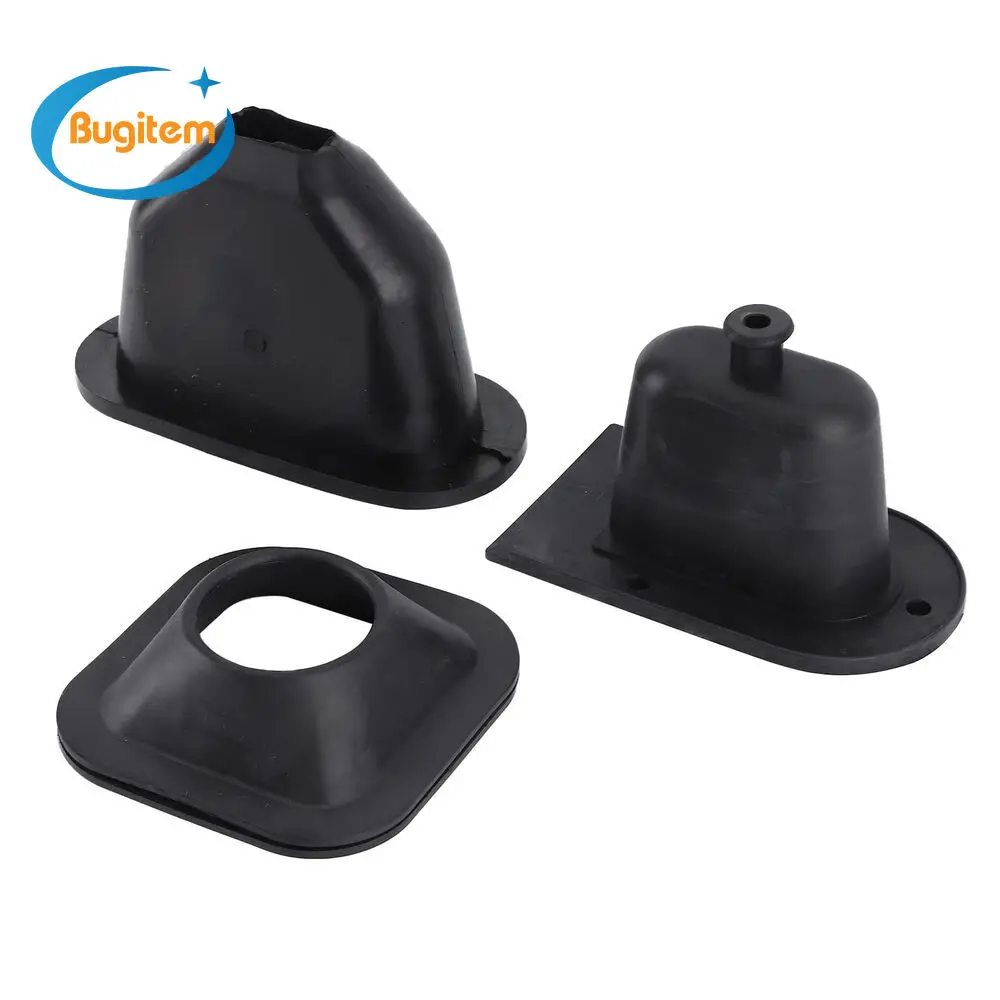 3PCS/Set Gear Lever and Handbrake Lever Gaiter Kit DA2466 Rubber Boot For Land Rover Series 2A & 3 Auto Repair Kit