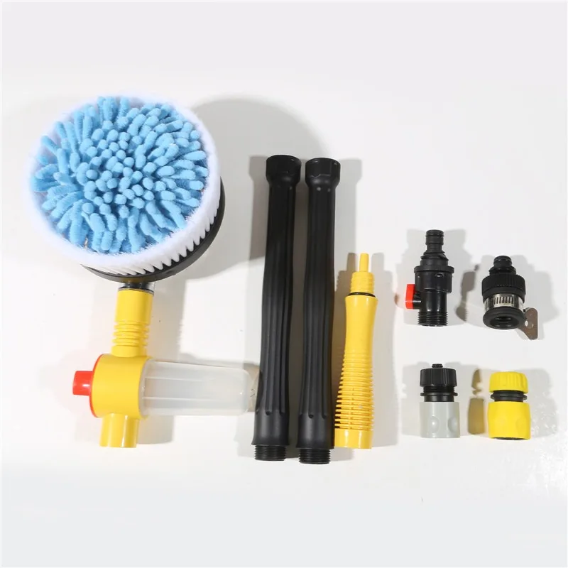 

Chenille Microfiber Car Wash Mop Telescoping Brush Soap Cleaning Automatic Foaming Car Wash Brush Set Auto Cleaning Set