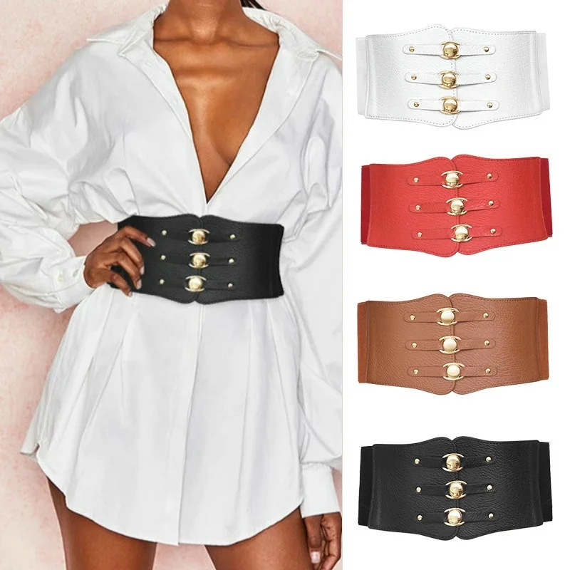 Рисунок 2 - Модный женский эластичный пояс с металлической пряжкой