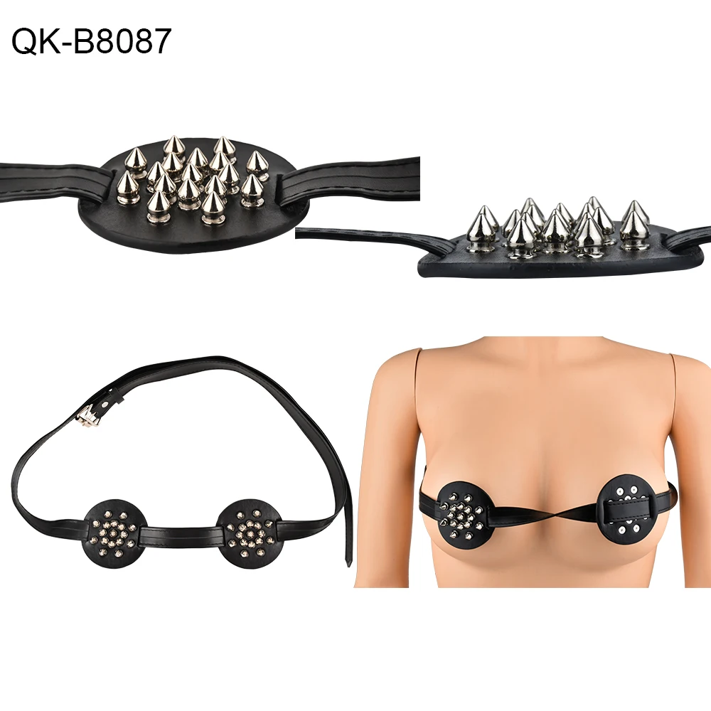 QKKQ Woman Breast Binder Nipple Clamp Straps Nipples Cover BDSM Bra Harness Chest Bondage Sex Toys For Women Men 18+ Sexy Adult nipple sex toys nipple clamps nipple clamp vibrator
