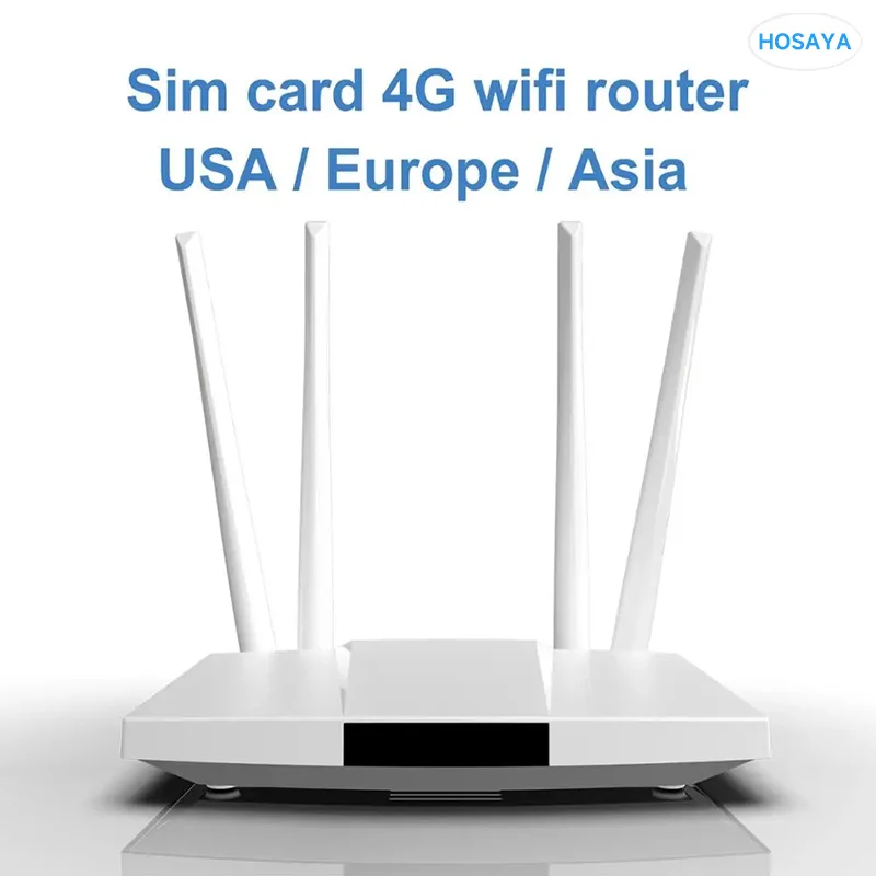 4G router wifi SIM card Hotspot 4G CPE antenna 32 users RJ45 WAN LAN  wireless modem LTE dongle - AliExpress