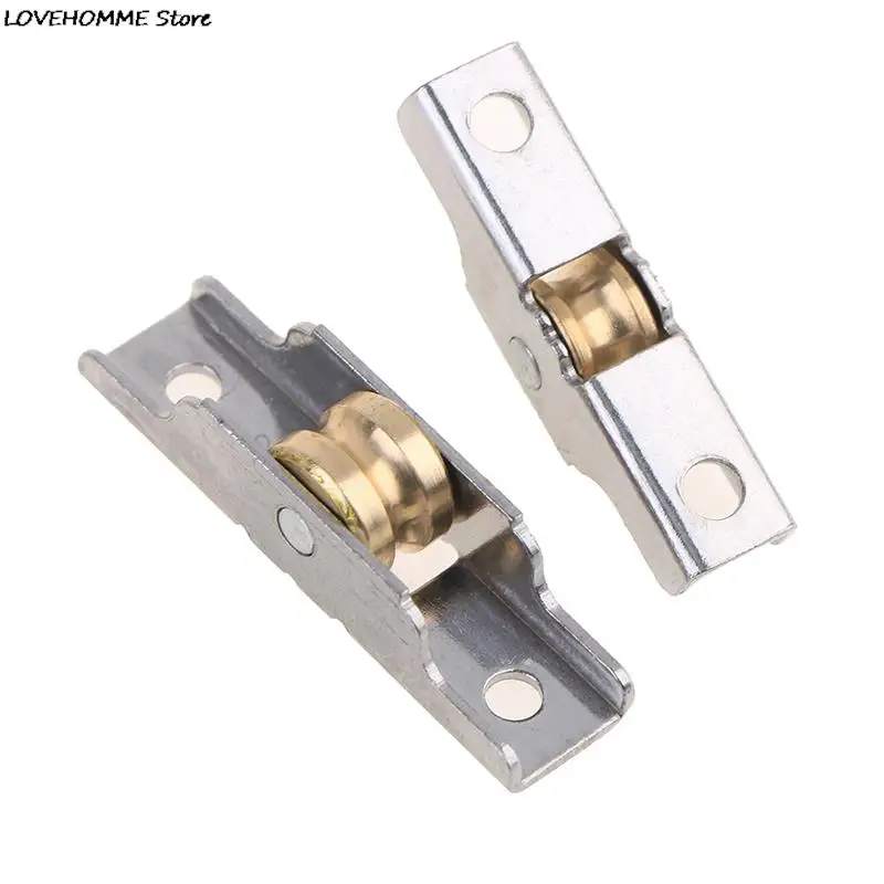 Sliding Door Pulley Roller Stainless Steel Window Pulley for Glass Furniture
