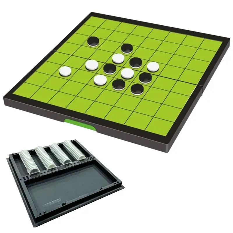 

Настольная игра Reversi, Классическая стратегическая семейная Веселая игра, игрушки для семьи, Веселая игра, магнитные настольные игры, магнитные складные