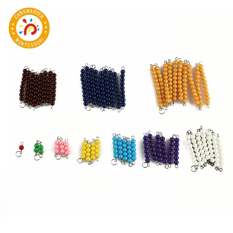 Рисунок 3 - Деревянная математическая короткая цепь Монтессори