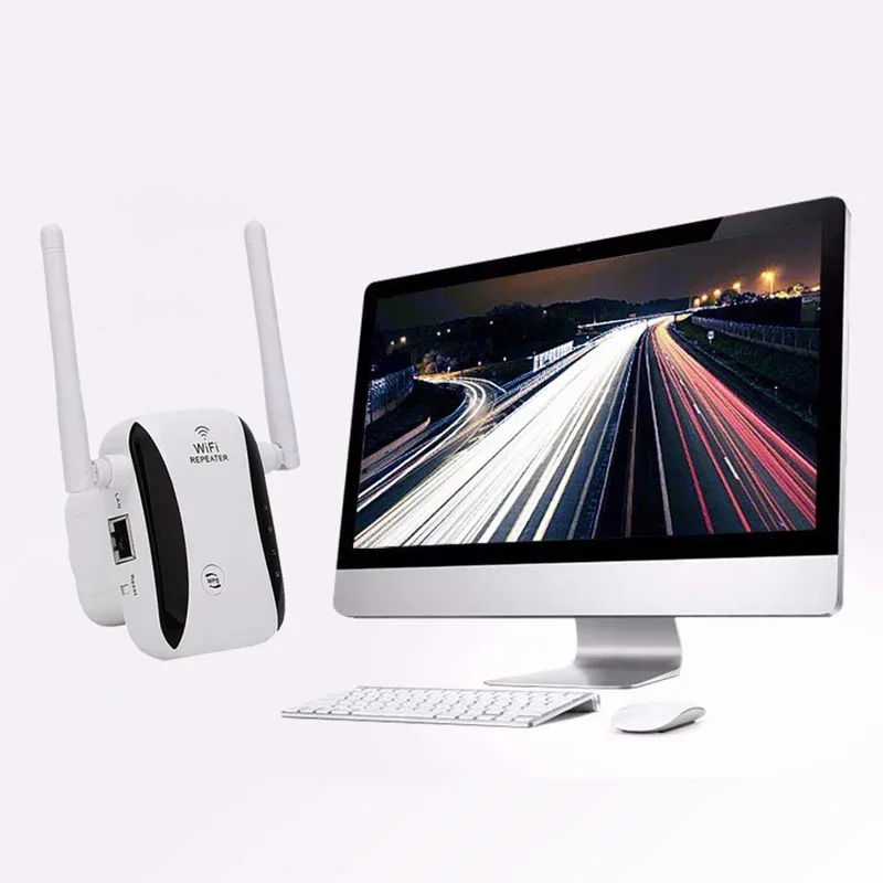 Wireless Wifi Repeater Rede Wifi Router Extender Amplificador de Sinal Antena Booster Pontos de Acesso 500m 4g 5g 300mbps - Imagem 4