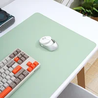 white mousepad Portable Mouse pad large Gaming Waterproof Non-slip PU Suede Desk Mat Computer Keyboard desk pad Mats 3
