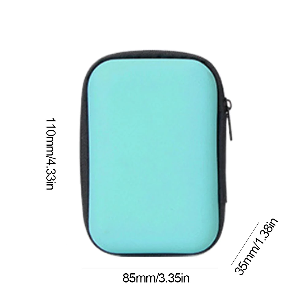 Card Carry Bag Convenient Practical Playing Card Box Waterproof Trading Card Travel Case Shockproof for Party Game(Random Color)