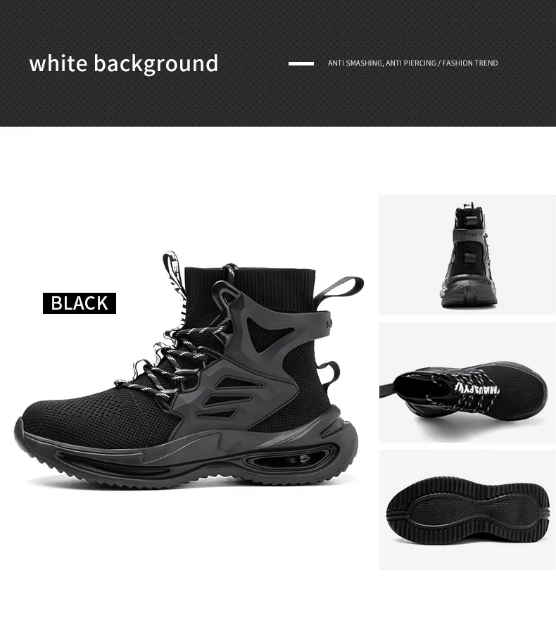 Construction Helper Anti-smash Indestructible Safety Shoes