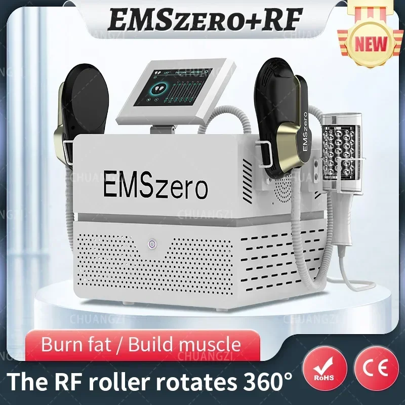 

EMSZERO Two-In-One Fat Burning Slimming Inner Bead Roller Massage Slimming Muscle Stimulator EMS Body Shaping Machine