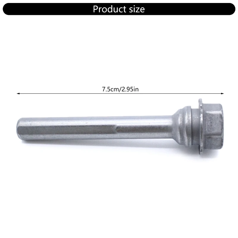 Brake Caliper Guide Pin Repair set 652F Temperature Resistant Brake Caliper Guide Pin Ensures Durability & Stability for Car