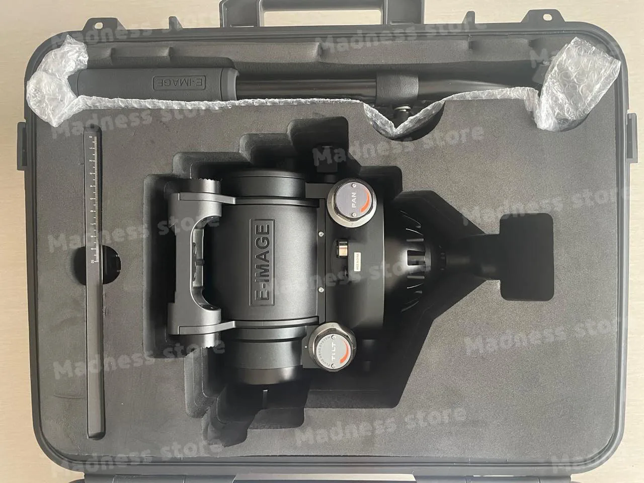 E-IMAGE MH22 MH32 100mm Professional Heavy Duty Camcorder tripod Fluid Head 32kg
