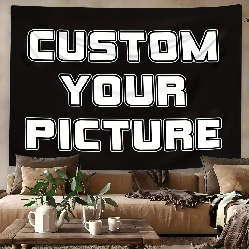 Personalized Photo Tapestry Wall Hanging Decor