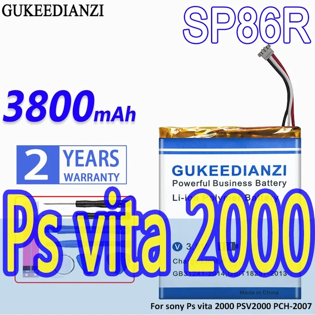 sp86r rechargeable battery psv2000 pch-2007 ps