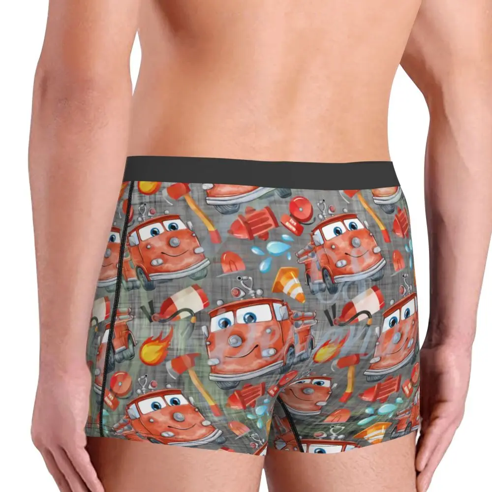 Custom Lightning McQueen Car Collage Boxers Shorts Men's Briefs Underwear Cool Underpants