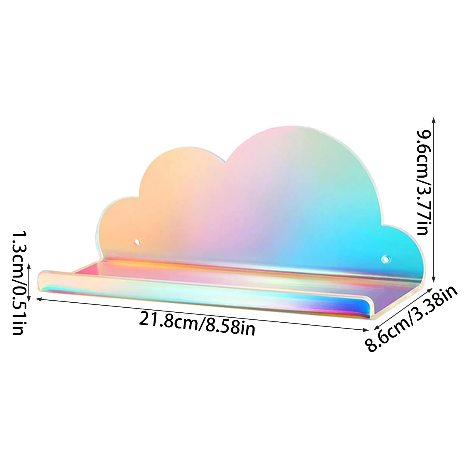 Wall Mounted Storage Rack Cloud Shaped for wall mounted storage box,wall mounted organizer,desktop storage rack