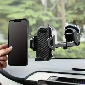 Supporto per Telefono da Auto con Ventosa, Montaggio a 360° per Navigazione °   Supporto universale stabile e girevole per telefoni Nuovo