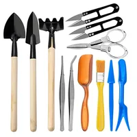 Succulent Plants Tools Mini Garden Hand Tools Transplanting Outdoor Bonsai Gardening Tools Set Succulent Miniature Planting Tool 2