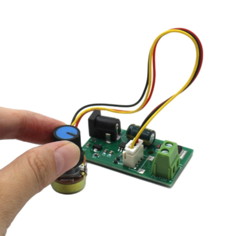 6V 12V 24V 3A Small General Speed Control Board Motor Speed Governor Module With Potentiometer PWM DC Motor Controller