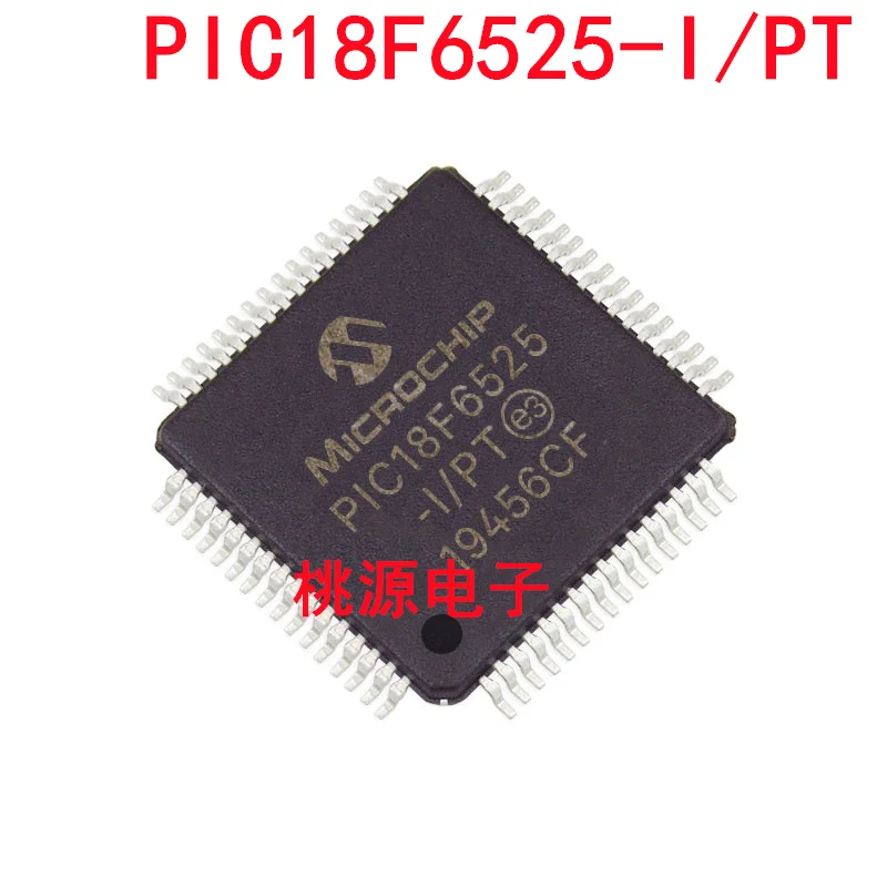 

1-10PCS PIC18F6525-I/PT PIC18F6525 TQFP-64
