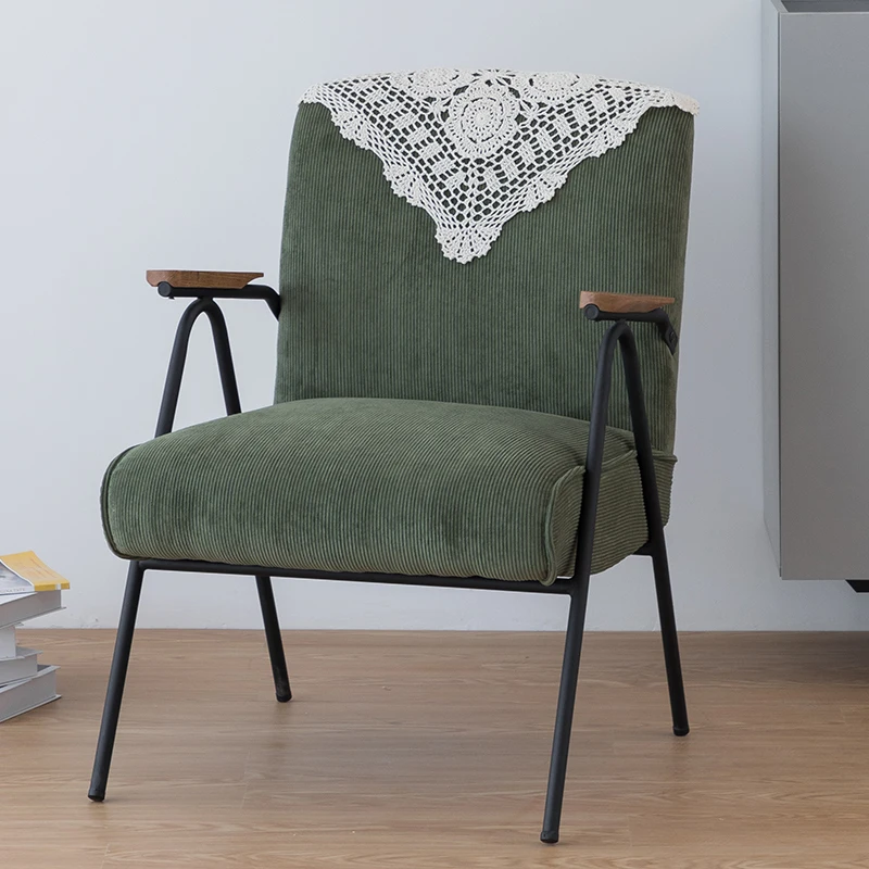 

Designer Arm Makeup Living Room Chairs Nordic Metal Unique Relax Living Room Chairs Luxury Retro Chaises De Salon Home Furniture