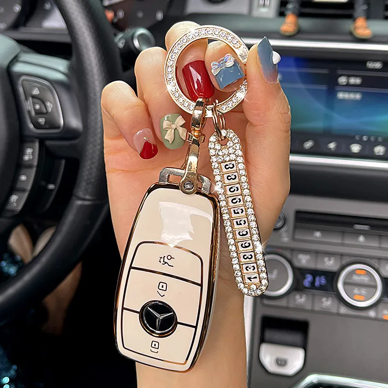 Cover Chiave/telecomando per mercedes-benz classe C 260 C200 W204 GLC la CIA GLA W205 W212 12 Cover Chiave/telecomando per mercedes-benz classe C 260 C200 W204 GLC la CIA GLA W205 W212 - S5ccf292352d2493fadf8efbda058a7111